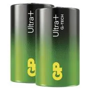 GP Alkalibatterie ULTRA PLUS D (LR20) - 2 Stück