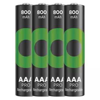 GP Wiederaufladbare Batterie. ReCyko Pro AAA (HR03) 800mAh- 4Stück GP Wiederaufladbare Batterie. ReCyko Pro AAA (HR03) 800mAh- 4Stück