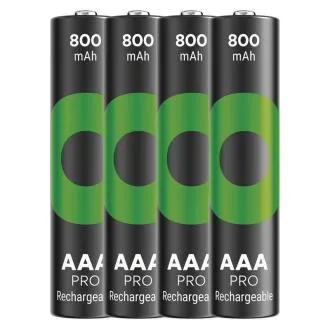 GP Wiederaufladbare Batterie. ReCyko Pro AAA (HR03) 800mAh- 4Stück GP Wiederaufladbare Batterie. ReCyko Pro AAA (HR03) 800mAh- 4Stück