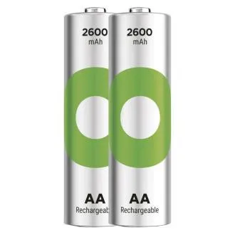 GP Wiederaufladbare Batterie. ReCyko 2600 AA (HR6) - 2St.