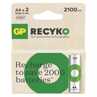 GP Wiederaufladbare Batterie. ReCyko 2100 AA (HR6) - 2 St.