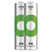 GP Wiederaufladbare Batterie. ReCyko 2100 AA (HR6) - 2 St.