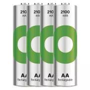 GP Wiederaufladbare Batterie. ReCyko 2100 AA (HR6) - 4 St.