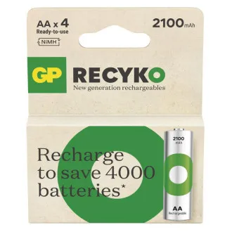 GP Wiederaufladbare Batterie. ReCyko 2100 AA (HR6) - 4 St.