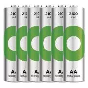 GP Wiederaufladbare Batterie. ReCyko 2100 AA (HR6) - 6 Stück