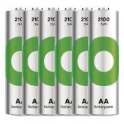 GP Wiederaufladbare Batterie. ReCyko 2100 AA (HR6) - 6 Stück