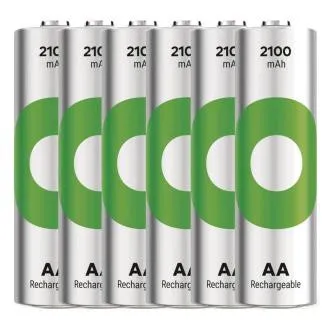 GP Wiederaufladbare Batterie. ReCyko 2100 AA (HR6) - 6 Stück GP Wiederaufladbare Batterie. ReCyko 2100 AA (HR6) - 6 Stück