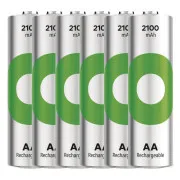 GP Wiederaufladbare Batterie. ReCyko 2100 AA (HR6) - 6 Stück