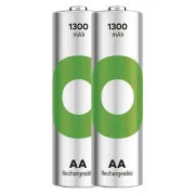 GP Wiederaufladbare Batterie. ReCyko 1300 AA (HR6) - 2St.