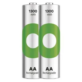 GP Wiederaufladbare Batterie. ReCyko 1300 AA (HR6) - 2St. GP Wiederaufladbare Batterie. ReCyko 1300 AA (HR6) - 2St.