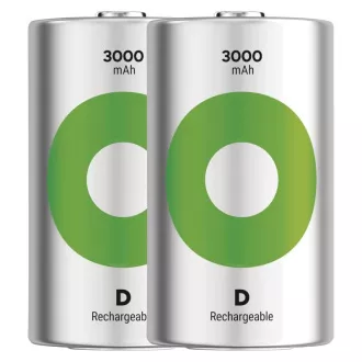 GP Wiederaufladbare Batterie. ReCyko 3000 D (HR20) - 2 Stk.