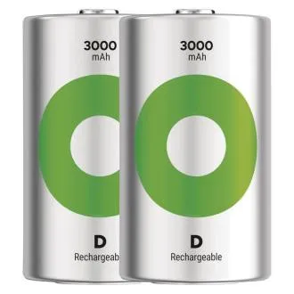 GP Wiederaufladbare Batterie. ReCyko 3000 D (HR20) - 2 Stk.
