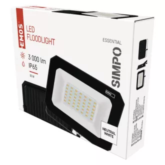 EMOS LED-Reflektor SIMPO 30W, 3000Lm, 4000K EMOS LED-Reflektor SIMPO 30W, 3000Lm, 4000K