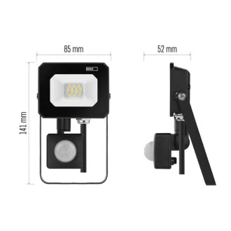 EMOS LED REFLECTOR SIMPO 10W, 1000Lm, 4000K, PIR EMOS LED REFLECTOR SIMPO 10W, 1000Lm, 4000K, PIR