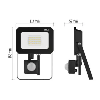 EMOS LED REFLECTOR SIMPO 20W, 2000Lm, 4000K, PIR EMOS LED REFLECTOR SIMPO 20W, 2000Lm, 4000K, PIR