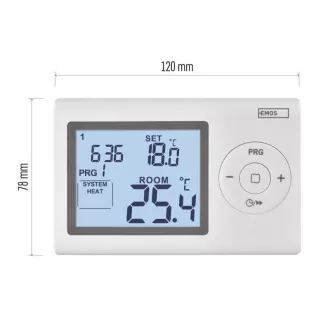 EMOS Programmierbarer Thermostat-Draht P5607 EMOS Programmierbarer Thermostat-Draht P5607