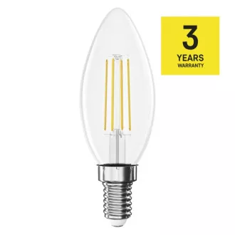EMOS LED FLM KERZE 3,4W(40W) 470lm E14 WW