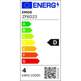 EMOS LED FLM MINI GL 3,4W(40W) 470lm E27 NW EMOS LED FLM MINI GL 3,4W(40W) 470lm E27 NW