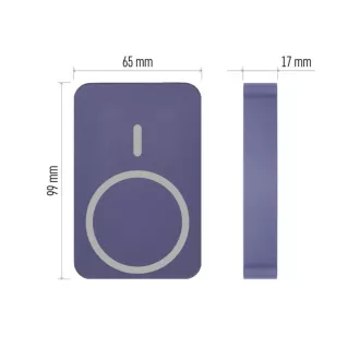 EMOS POWERBANK WI 1046, kabelloses Laden 20W, 10.000mAh, BLAU, 1xUSB-C EMOS POWERBANK WI 1046, kabelloses Laden 20W, 10.000mAh, BLAU, 1xUSB-C