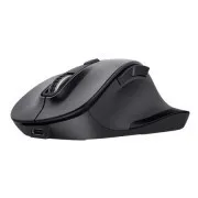 Trust Fyda Multigeräte-Funkmaus/Büro/Optik/Rechtshänder/2 400 DPI/USB BT/Schwarz