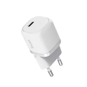 TRUST MAXO 20W USB-C LADEGERÄT WEISS TRUST MAXO 20W USB-C LADEGERÄT WEISS