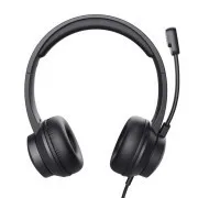 Trust HS-150/Stereo/Buchse/Draht/Schwarz
