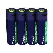 TRUST USB-C WIEDERAUFLADBARE BATTERIEN 4P - AA