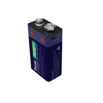 TRUST USB-C WIEDERAUFLADBARE BATTERIE - 9V TRUST USB-C WIEDERAUFLADBARE BATTERIE - 9V