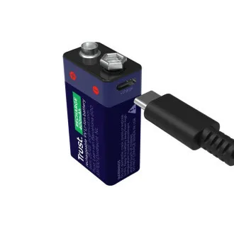 TRUST USB-C WIEDERAUFLADBARE BATTERIE - 9V TRUST USB-C WIEDERAUFLADBARE BATTERIE - 9V