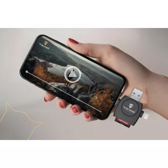 VIKING SPEICHERKARTENLESER V4 USB3.0 4V1 weiß