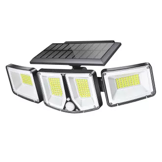 Solar-LED-Außenleuchte mit Bewegungssensor VIKING S180/1200lm/2200mAh/3 Modi/IP65 Solar-LED-Außenleuchte mit Bewegungssensor VIKING S180/1200lm/2200mAh/3 Modi/IP65