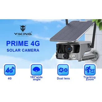 Solarkamera Viking PRIME-4G/18000mAh/Farb-Nachtsicht/IP66/App/Android/iOS Solarkamera Viking PRIME-4G/18000mAh/Farb-Nachtsicht/IP66/App/Android/iOS