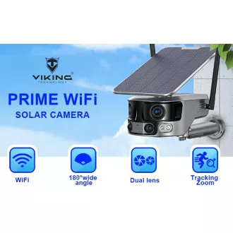 Solarkamera Viking PRIME-WiFi/18000mAh/Farb-Nachtsicht/IP66/App/Android/iOS Solarkamera Viking PRIME-WiFi/18000mAh/Farb-Nachtsicht/IP66/App/Android/iOS