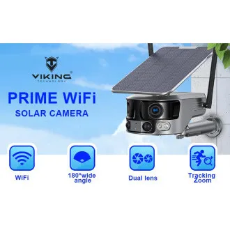 Solarkamera Viking PRIME-WiFi/18000mAh/Farb-Nachtsicht/IP66/App/Android/iOS - Unverpackt Solarkamera Viking PRIME-WiFi/18000mAh/Farb-Nachtsicht/IP66/App/Android/iOS - Unverpackt