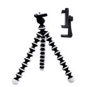 Reisestativ VIKING Stativ 4D/Länge 25,5cm/flexibles, strapazierfähiges Gummi/max. Belastung 2kg/Feststellschraube 1/4"