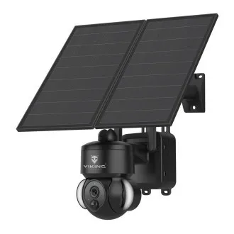 Solar HD Kamera Viking HDs03 4G/20000mAh/Farb-Nachtsicht/IP66/Anwendung/Benachrichtigung/schwarz