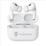 Kabellose Bluetooth-Kopfhörer Viking AIR PLUS/ANC/BT/Drahtlos/Weiß