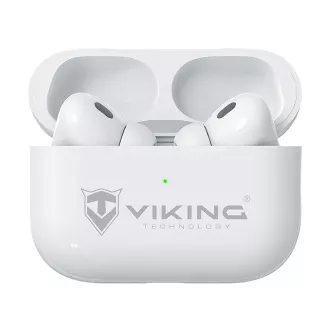 Kabellose Bluetooth-Kopfhörer Viking AIR PLUS/ANC/BT/Drahtlos/Weiß