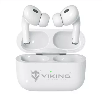 Kabellose Bluetooth-Kopfhörer Viking AIR PLUS/ANC/BT/Drahtlos/Weiß