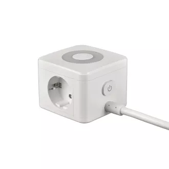 Netzadapter VIKING YC23L, weiß/Ausgang:2xAC,1xUSB-A,2xUSB-C/Tastleuchte/1,4m Kabel Netzadapter VIKING YC23L, weiß/Ausgang:2xAC,1xUSB-A,2xUSB-C/Tastleuchte/1,4m Kabel