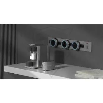 Steckdosenleiste - Unterputz Viking LZ40G/230V,50Hz/40cm Länge/grau/bis zu 5 Module/IP20/Aluminium/unterputz Steckdosenleiste - Unterputz Viking LZ40G/230V,50Hz/40cm Länge/grau/bis zu 5 Module/IP20/Aluminium/unterputz