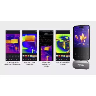 TOPDON Wärmebildkamera TC002C/256x192/iOS/Sichtfeld 56°x42°/USB-C/ TOPDON Wärmebildkamera TC002C/256x192/iOS/Sichtfeld 56°x42°/USB-C/