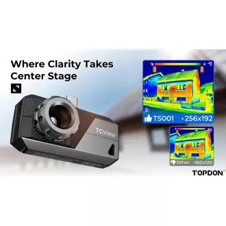 TOPDON Wärmebildkamera TS001/256x192/Fenster/Android/Sichtfeld 13°x10°/USB-C/ TOPDON Wärmebildkamera TS001/256x192/Fenster/Android/Sichtfeld 13°x10°/USB-C/