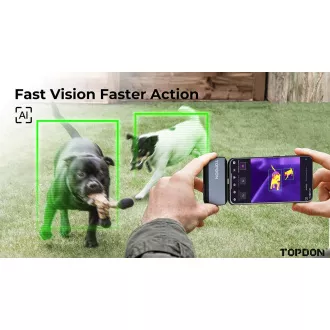 TOPDON Wärmebildkamera TS001/256x192/Fenster/Android/Sichtfeld 13°x10°/USB-C/ TOPDON Wärmebildkamera TS001/256x192/Fenster/Android/Sichtfeld 13°x10°/USB-C/