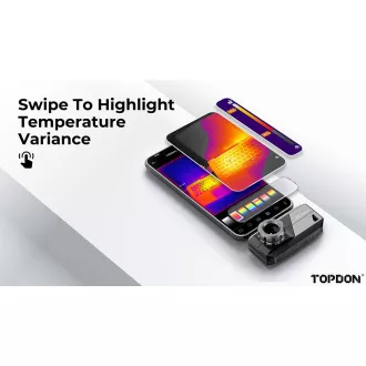 TOPDON Wärmebildkamera TS001/256x192/Fenster/Android/Sichtfeld 13°x10°/USB-C/ TOPDON Wärmebildkamera TS001/256x192/Fenster/Android/Sichtfeld 13°x10°/USB-C/