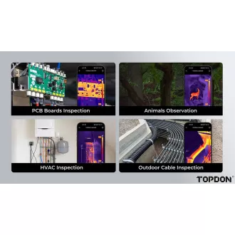 TOPDON Wärmebildkamera TS001/256x192/Fenster/Android/Sichtfeld 13°x10°/USB-C/ TOPDON Wärmebildkamera TS001/256x192/Fenster/Android/Sichtfeld 13°x10°/USB-C/