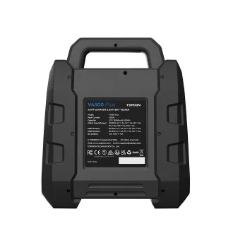 TOPDON Autobatterie-Starter und -Tester V4500Plus/32000mAh(120Wh)/max. Ausgangsstrom 4500A//IP65 TOPDON Autobatterie-Starter und -Tester V4500Plus/32000mAh(120Wh)/max. Ausgangsstrom 4500A//IP65