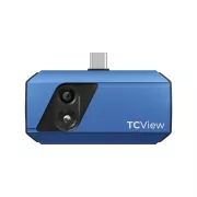 TOPDON Wärmebildkamera TC001 Plus/256x192/Fenster/Android/Sichtfeld 56°x42°/USB-C/