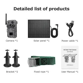 Solarkamera Viking HDs05 4G/2304x1296/PIR-Erkennung/Bewegungssensor/7800mAh Solarkamera Viking HDs05 4G/2304x1296/PIR-Erkennung/Bewegungssensor/7800mAh