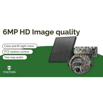 Solarkamera Viking HDs04 4G grau/2304x1296/PIR-Erkennung/Bewegungssensor/7800mAh Solarkamera Viking HDs04 4G grau/2304x1296/PIR-Erkennung/Bewegungssensor/7800mAh